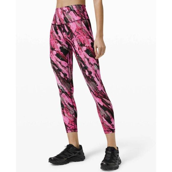 LULULEMON ATHLETICA Wunder Train High-Rise Tight 25' Size 4 - Picture 2 of 4